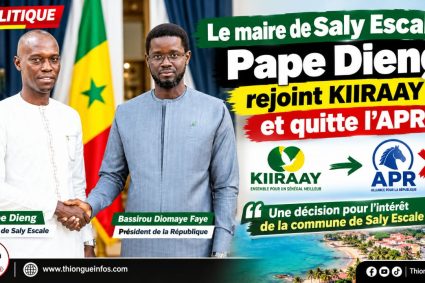 POLITIQUE : Pape Dieng rejoint KIIRAAY et quitte l’APR